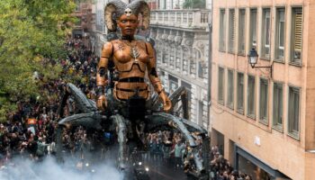 EN IMAGES Toulouse : Lilith, le Minotaure et Ariane l’araignée prennent d’assaut la ville